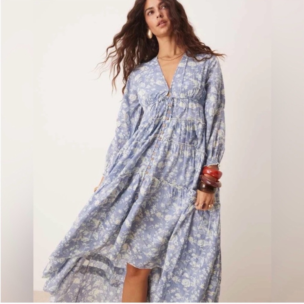 Free People Pappiet Floral Dress NWT
